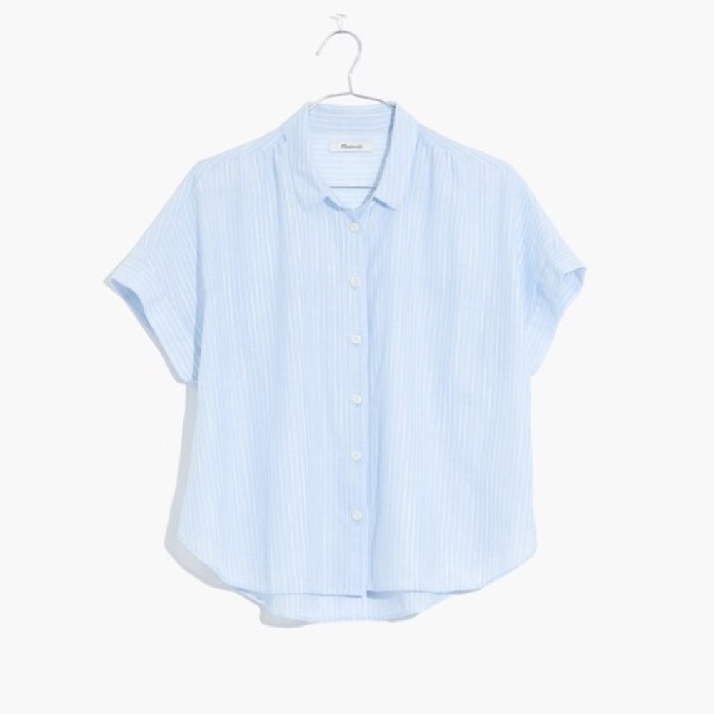 Madewell Hilltop Shirt in Kinnon Stripe